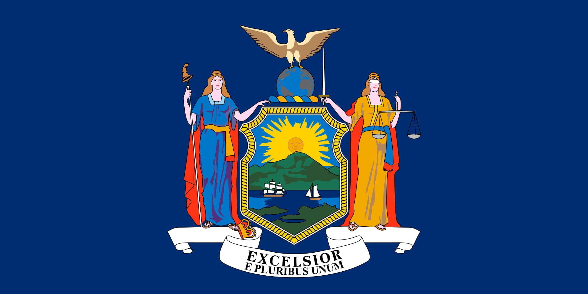 New York State Flag - Liberty Flag & Specialty