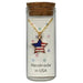 Patriotic Charm Necklace - Liberty Flag & Specialty