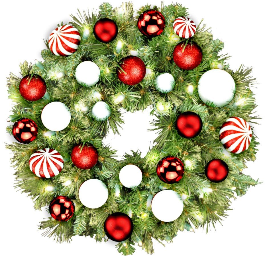 Pre-Decorated Wreaths - Liberty Flag & Specialty
