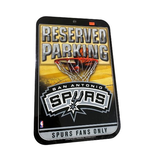 San Antonio Spurs Reserved Parking Sign - Liberty Flag & Specialty