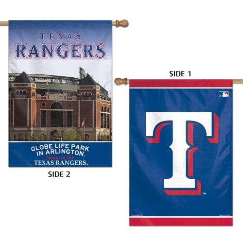 Texas Rangers Double-Sided Banner - Liberty Flag & Specialty
