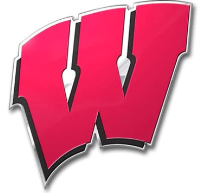 University of Wisconsin Auto Emblem - Liberty Flag & Specialty