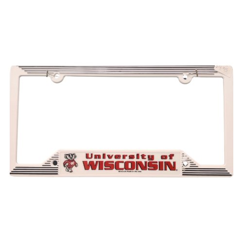 University of Wisconsin License Plate Frame - Liberty Flag & Specialty