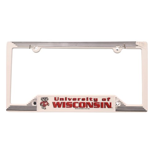 University of Wisconsin License Plate Frame - Liberty Flag & Specialty