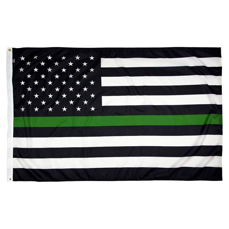 US Thin Green Line Flag - Liberty Flag & Specialty