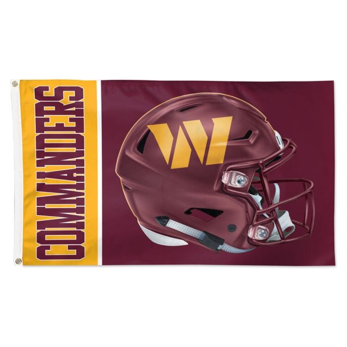 Washington Commanders Flag- Helmet - Liberty Flag & Specialty