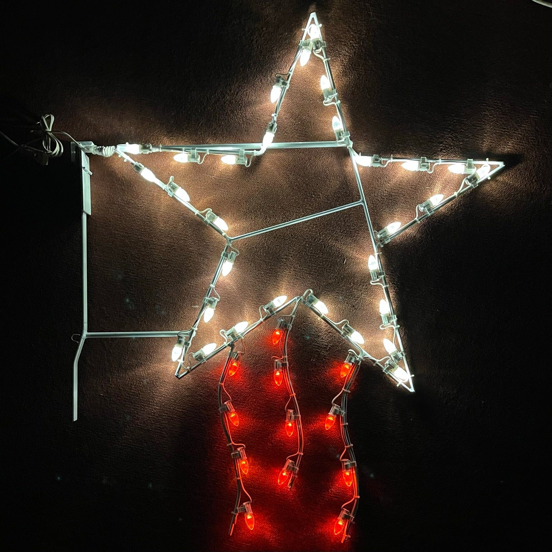 White Majestic Star Pole Mount - Liberty Flag & Specialty