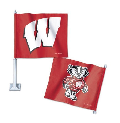 Wisconsin Badgers Car Flag - Liberty Flag & Specialty