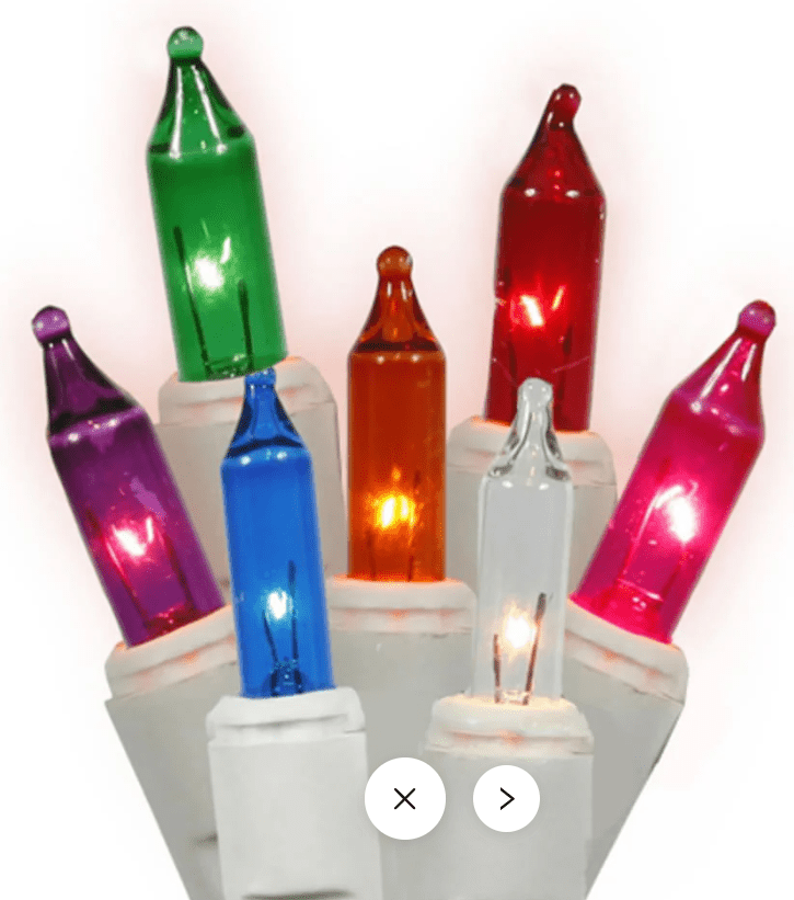 200 Multi Mini Light String - Liberty Flag & Specialty