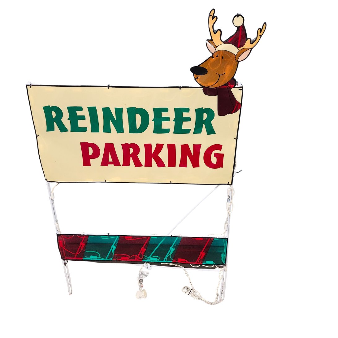 33" Reindeer Parking Sign - Liberty Flag & Specialty