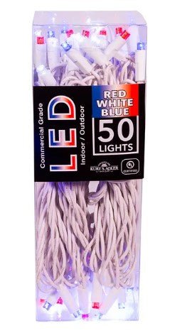 50L Patriotic LED Light Set - Liberty Flag & Specialty