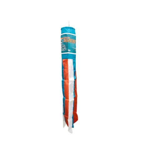 57" Miami Dolphins Windsock - Liberty Flag & Specialty