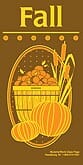 60" x 30" Sunbrella Street Banner - Fall Pumpkins - Liberty Flag & Specialty