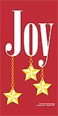 60" x 30" Sunbrella Street Banner - Joy - Liberty Flag & Specialty