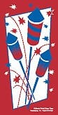 60" x 30" Sunbrella Street Banner - Rockets - Liberty Flag & Specialty