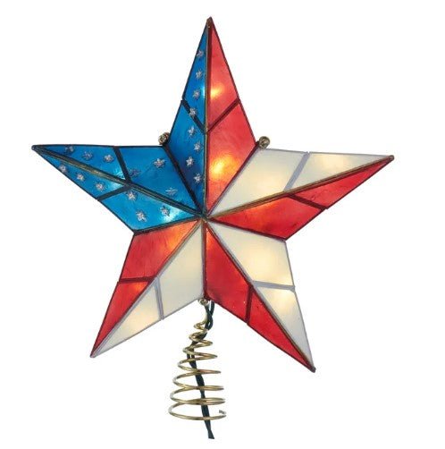 American Flag Inspired Star Treetop - Liberty Flag & Specialty