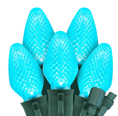 C7 LED Commercial Light Strings - Liberty Flag & Specialty