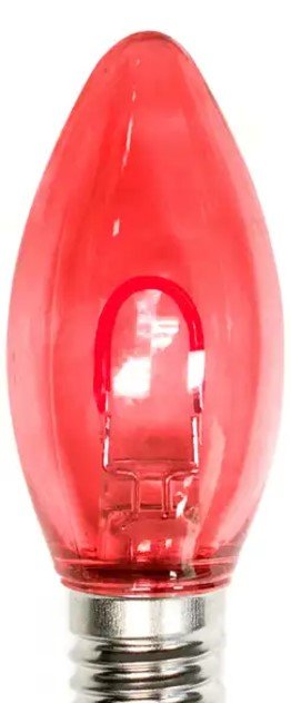 C9 Smooth LED Retrofit Bulb with filament - Liberty Flag & Specialty