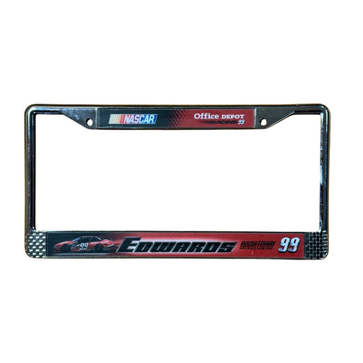 Carl Edwards License Plate Frame - Liberty Flag & Specialty
