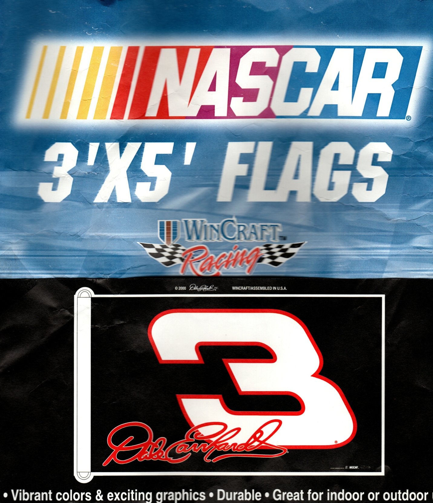 Dale Earnhardt #3 3x5 Flag - Liberty Flag & Specialty