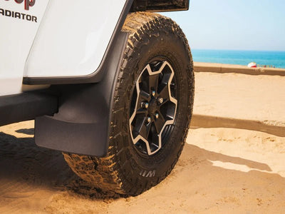 Front & Rear Chevrolet Silverado 2500HD/3500HD No - Drill MudFlaps (2020 - Current) - Liberty Flag & Specialty