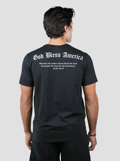 God Bless America Performance Tee - Liberty Flag & Specialty