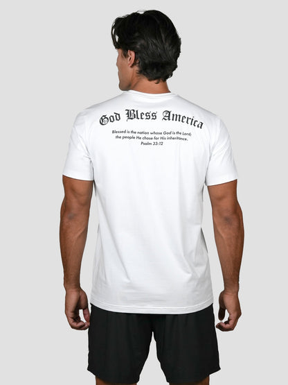 God Bless America Performance Tee - Liberty Flag & Specialty