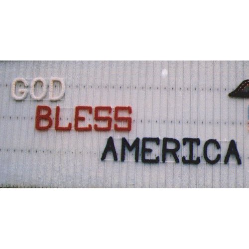 God Bless American Sign - Liberty Flag & Specialty