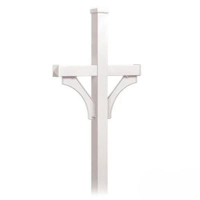 HD Aluminum Double Mailbox Post - Liberty Flag & Specialty
