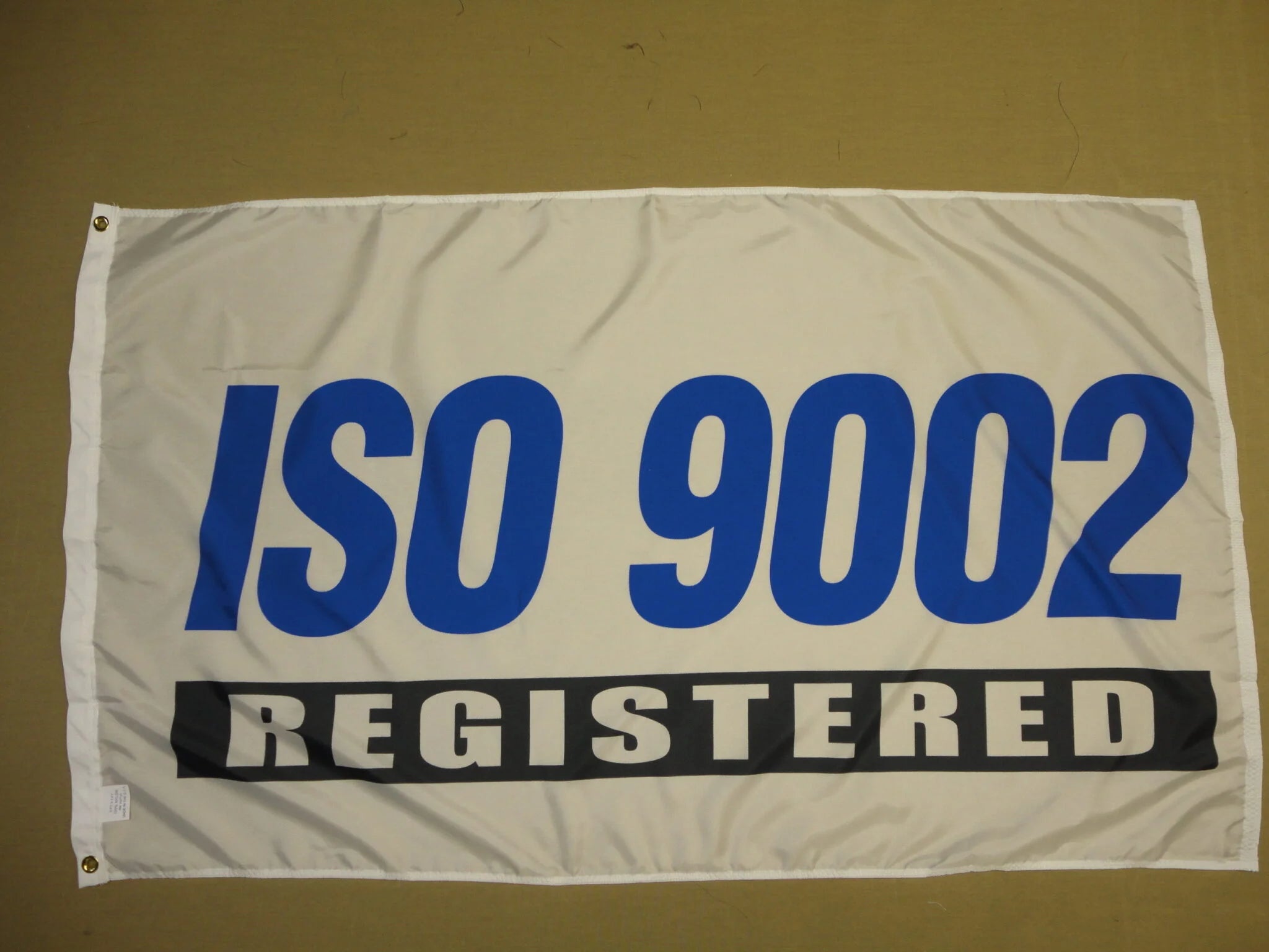ISO 9002 Registered flag - Liberty Flag & Specialty