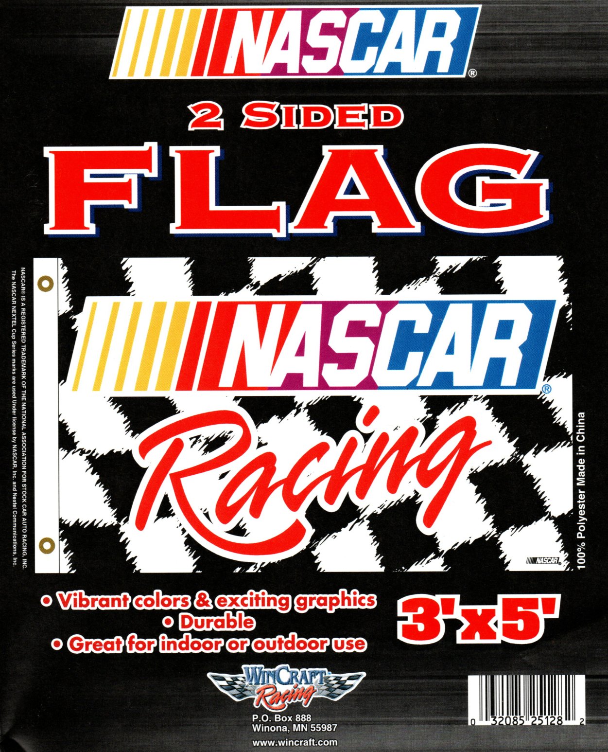 Nascar Racing 2 Sided Flag - Liberty Flag & Specialty