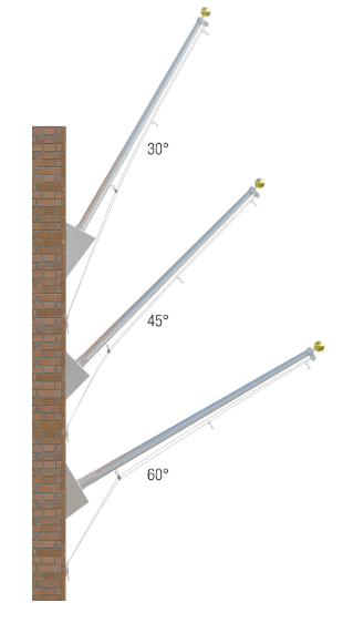 Outrigger Wall Flagpole - Liberty Flag & Specialty