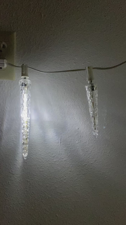 C7 LED Falling Icicle Bulbs