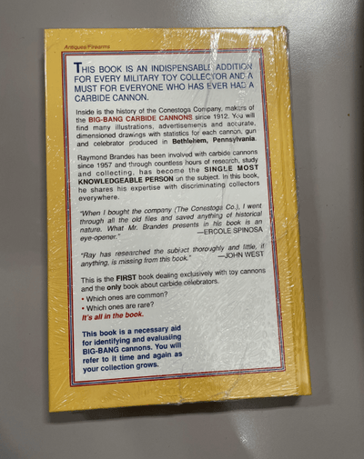 Sealed Copy - Big Bang Cannons by Raymond V. Brandes (Ultra - Rare Collectable) - Liberty Flag & Specialty