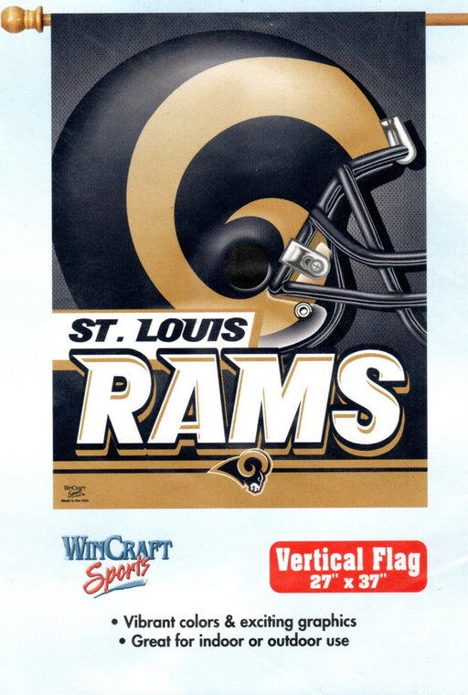 St. Louis Rams Vertical Flag Closeout - Liberty Flag & Specialty