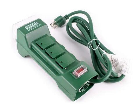 Timer with Photo Cell - 6 Grounded Outlets - Liberty Flag & Specialty