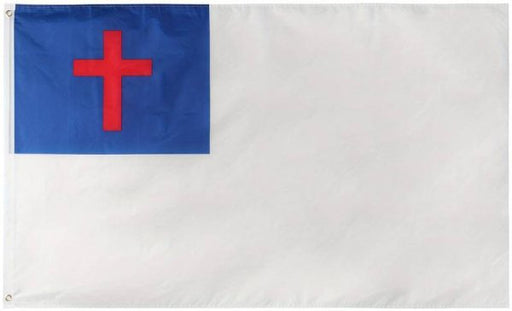 12"x18" Christian H/G E-Poly - Liberty Flag & Specialty