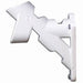 2 Position White Cast Aluminum Bracket - Liberty Flag & Specialty