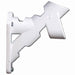 2 Position White Cast Aluminum Bracket - Liberty Flag & Specialty