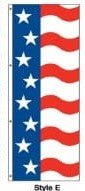 3' x 8' Patriotic Drapes - Liberty Flag & Specialty