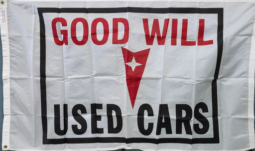 3'x5' Good Will Used Cars - Liberty Flag & Specialty