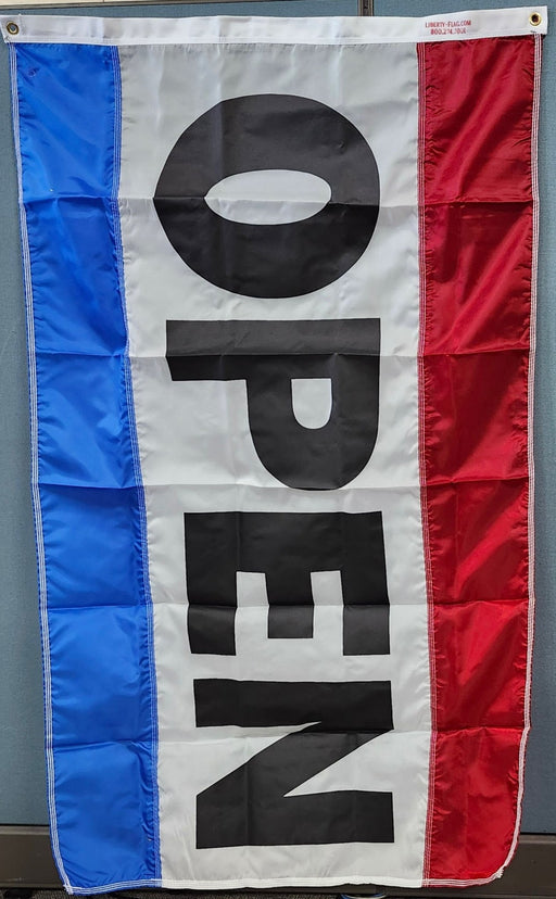 3'x5' Vertical Open Flags - Liberty Flag & Specialty