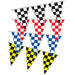 4 Mil Checkered Pennants - Liberty Flag & Specialty