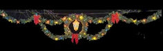 40' Deluxe Garland Wreath with Lantern Skyline - Liberty Flag & Specialty