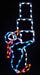 6' Silhouette Penguin with 3 Ice Blocks - Liberty Flag & Specialty
