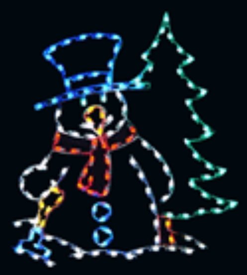6' Snowman with Tree - Liberty Flag & Specialty