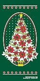 60" x 30" Sunbrella Street Banner - Holly Christmas Tree - Liberty Flag & Specialty