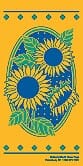 60" x 30" Sunbrella Street Banner - Sunflowers - Liberty Flag & Specialty