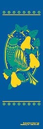 96" x 30" Sunbrella Street Banner - Partridge In A Pear Tree - Liberty Flag & Specialty