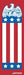 96" x 30" Sunbrella Street Banner - US Eagle - Liberty Flag & Specialty